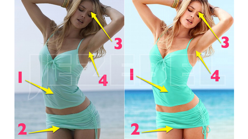 Illustration for article titled The Unretouched Images Victoria's Secret Doesn't Want You to See